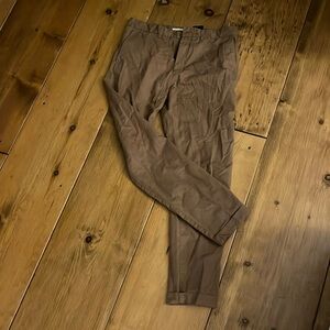 L.O.G.G. H&M ruddy slim fit cotton slacks 32W 32L cuffed